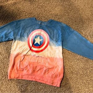 Men’s captan america sweatshirt (boxlunch), large